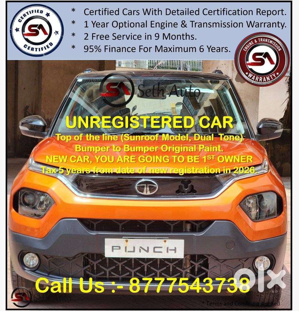Tata Punch Creative Dual Tone Mt Sunroof, 2025, Petrol