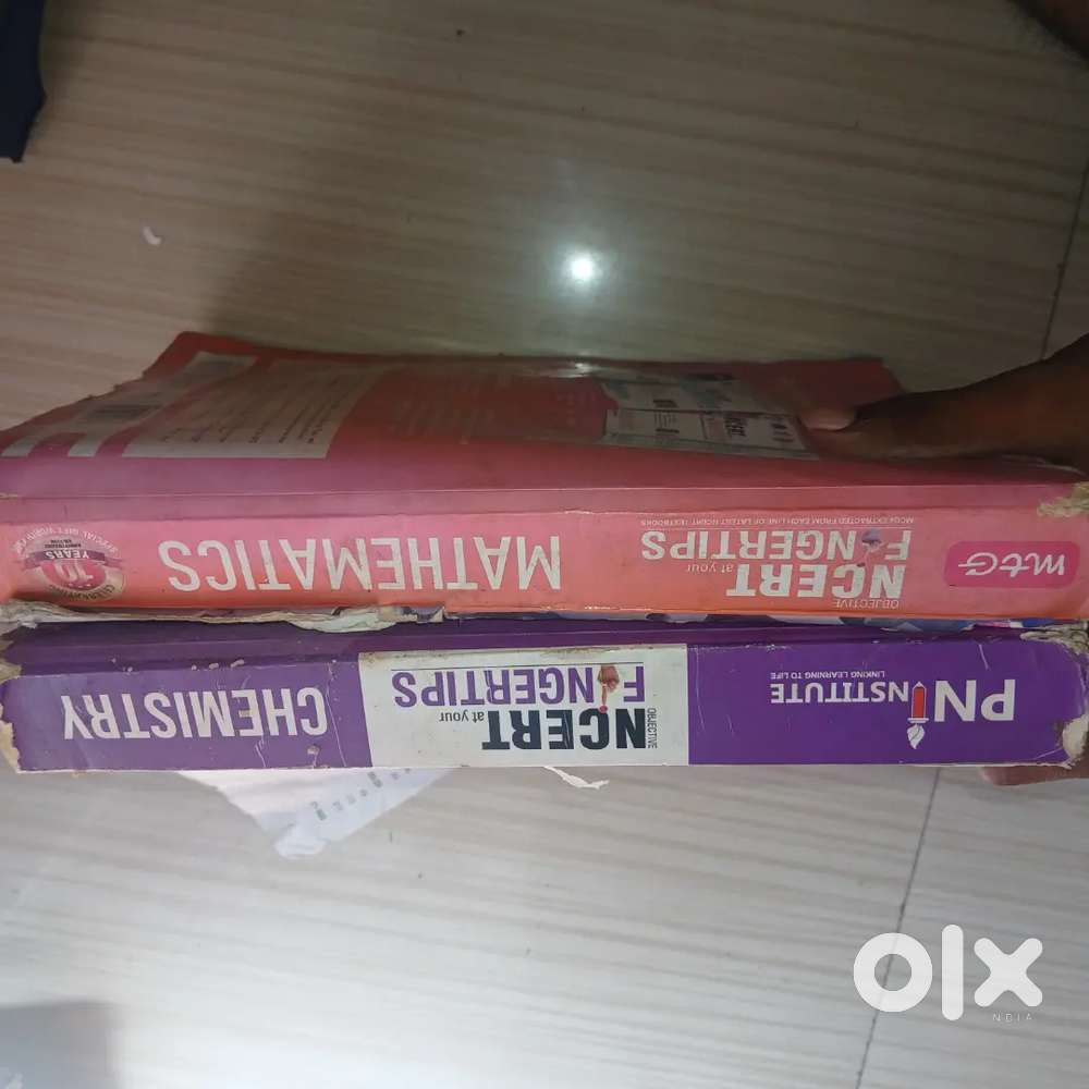 Class 11 Maths and Chemistry Fingertips, class 12 books - Books in