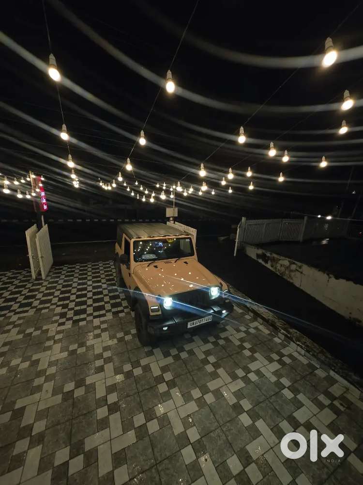 Mahindra Thar Only One In India Khaki Wrap