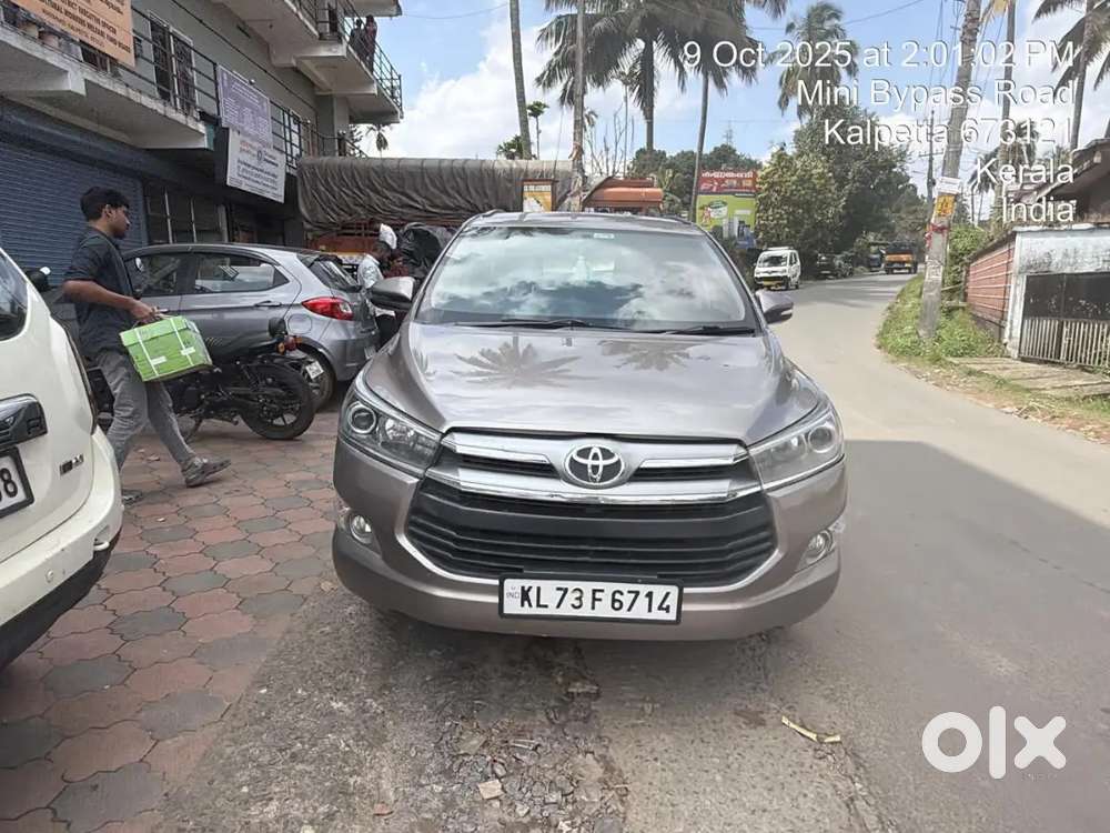Toyota Innova Crysta Mt 2018