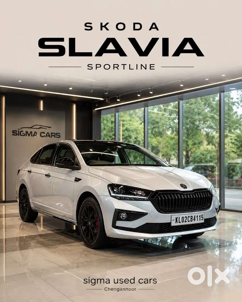 Skoda Slavia Sportline Automatic 2026 (2530 Kms)