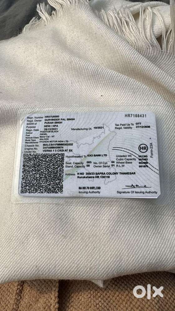Hyundai Diesel Automatic 2021 Year