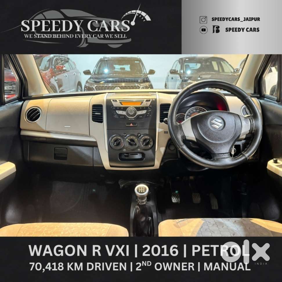 Maruti Suzuki Wagon R Vxi 1.2, 2016, Petrol