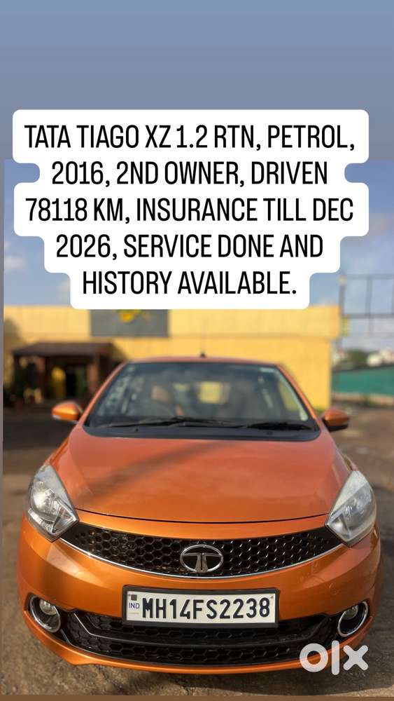 Tata Tiago Xz, 2016, Petrol