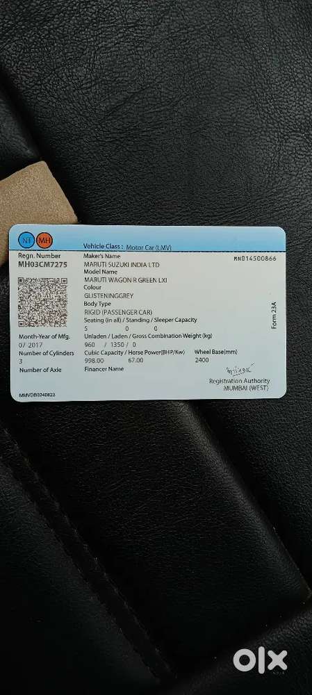 Maruti Wagon R Lxi 2017