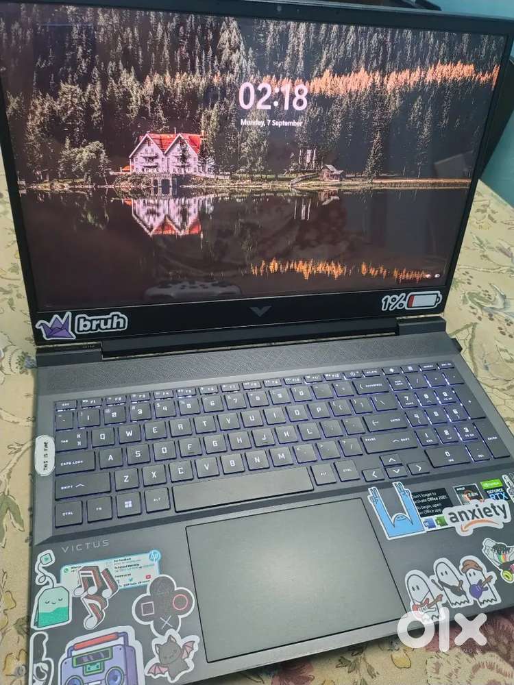 HP VICTUS Ryzen 7 with RTX 3060 Brand New Gaming Laptop
