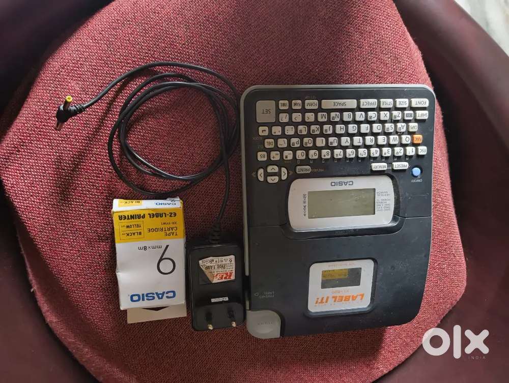 CASIO KL-820 Label Printer electrical stamping machine Hard