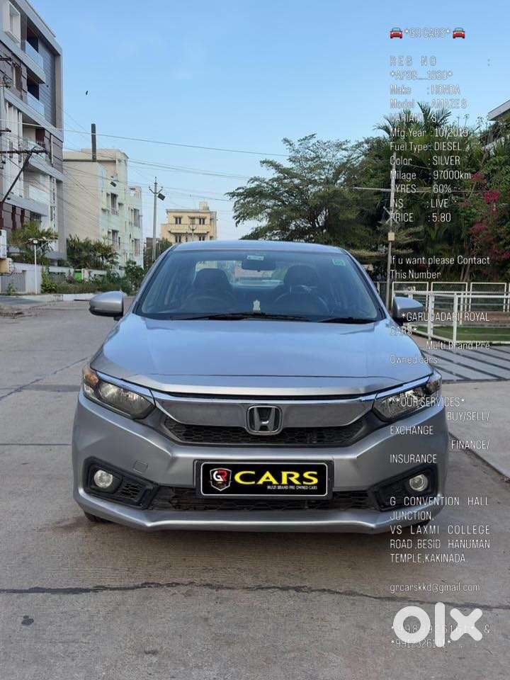 Honda Amaze S Mt I-dtec, 2019, Diesel