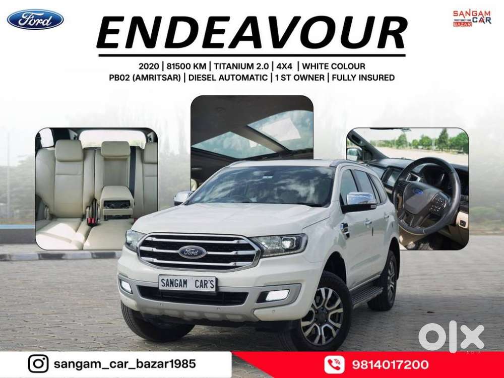 Ford Endeavour Titanium Plus 4x4 At, 2020, Diesel