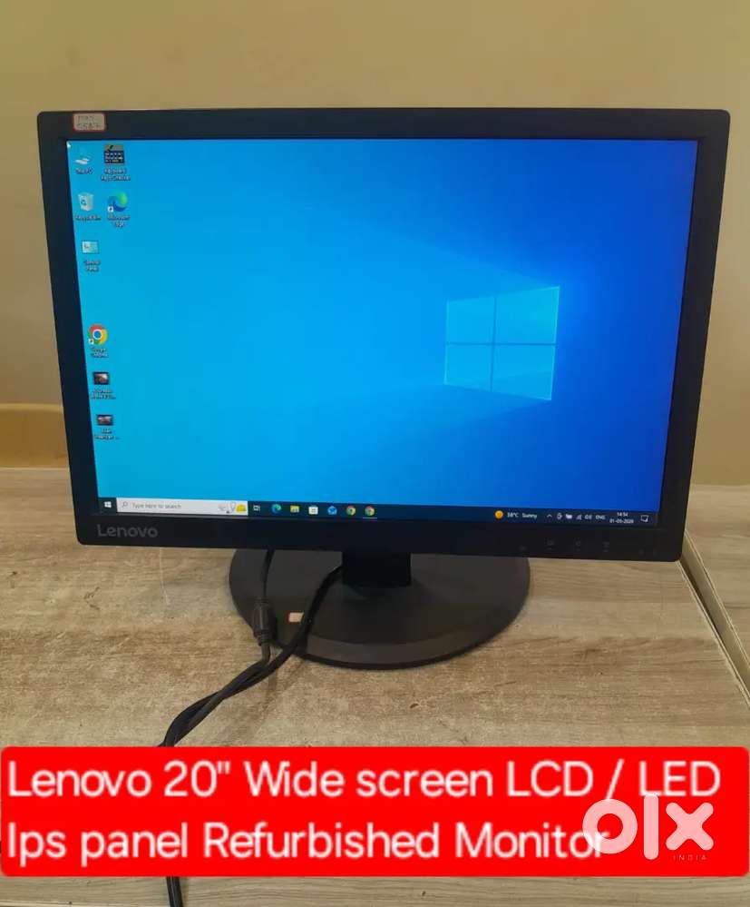 Lenovo 20 inch used monitor