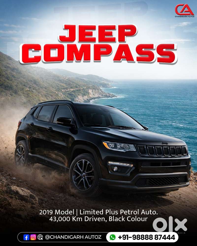 Jeep Compass 1.4 Limited Plus, 2019, Petrol