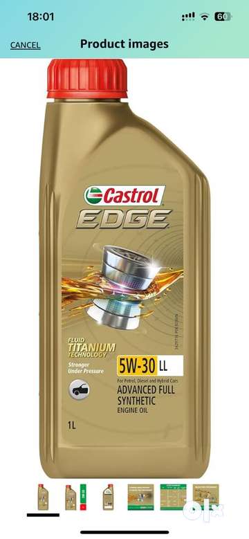 Castrol Edge 5W30 Oil 1 Litre