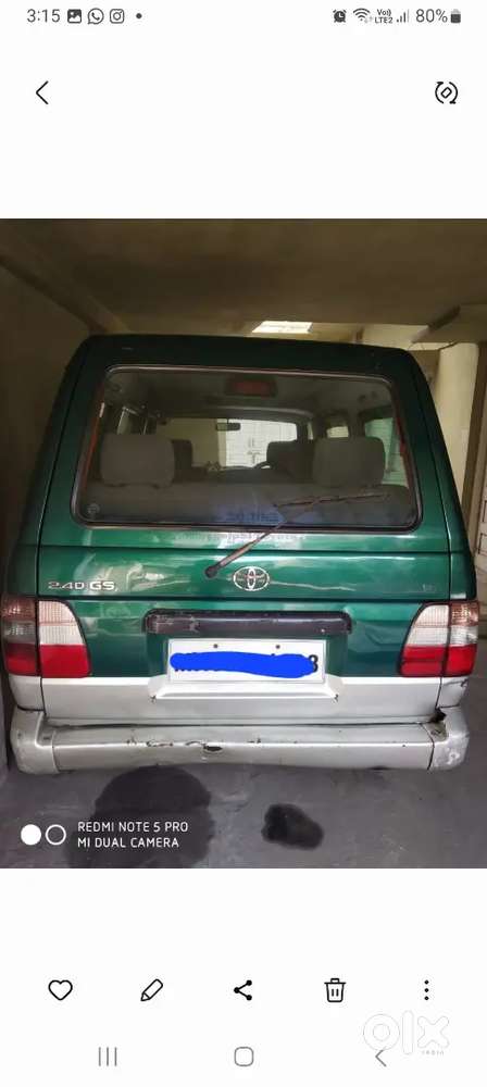 Toyota Qualis 2004 Diesel Well Maintained