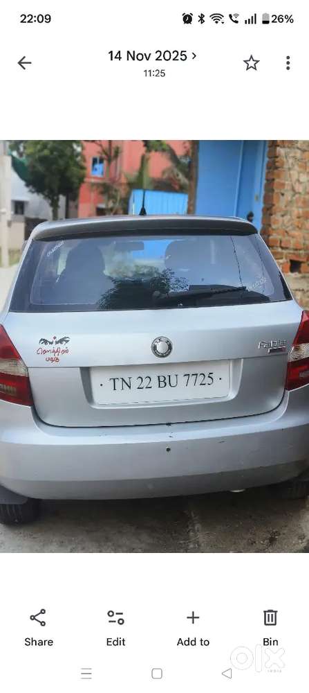 Skoda Fabia 2010 Petrol 70000 Km Driven