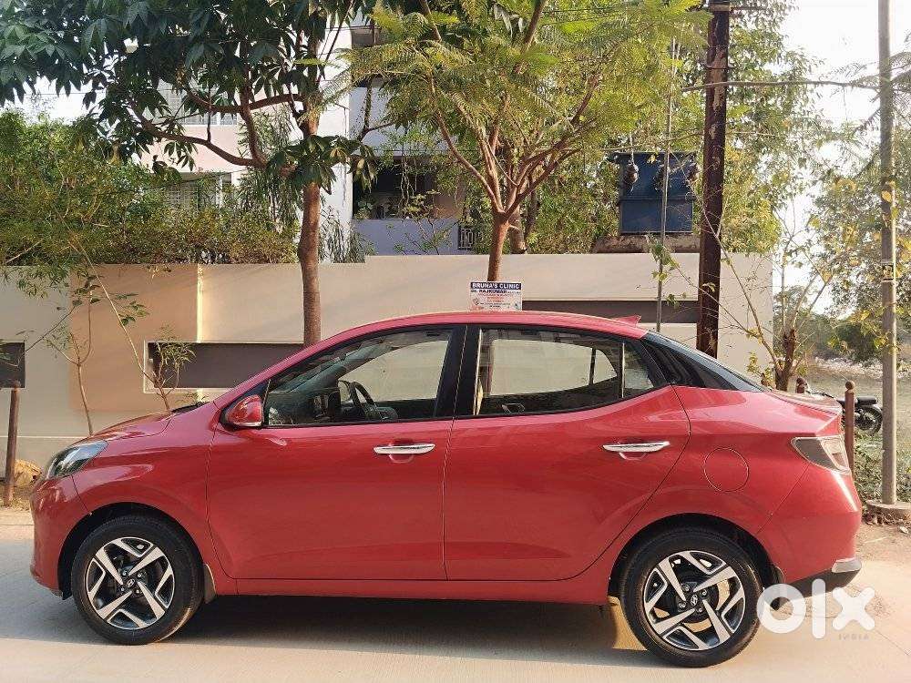 Hyundai Aura Sx (o) Manual, 2021, Petrol