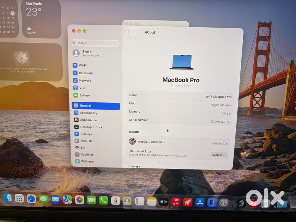Macbook pro M5 max 14inch