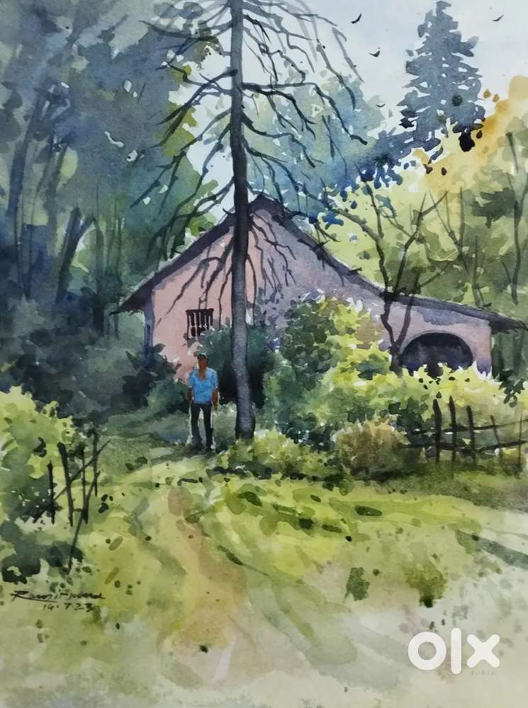 Watercolor paintings sell at low price Home Decor & Garden 1739964338