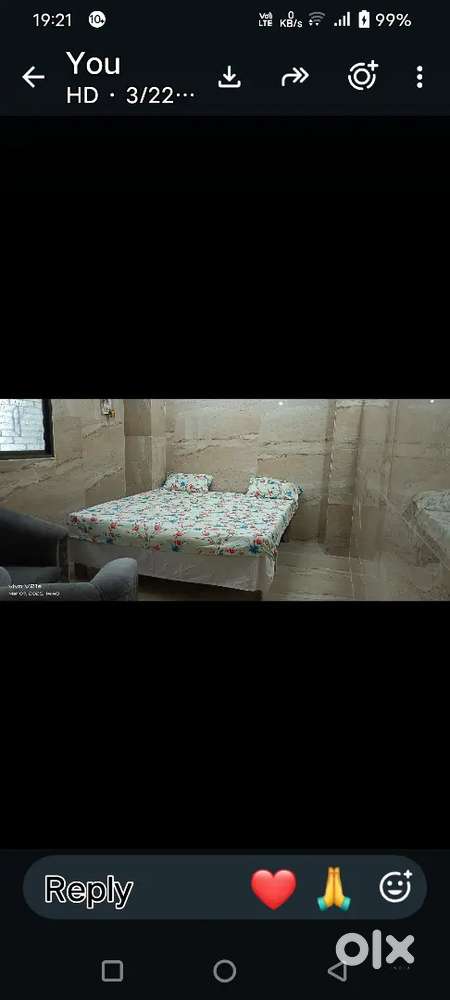 Independent Ac  double bed 5star independent room on rent
