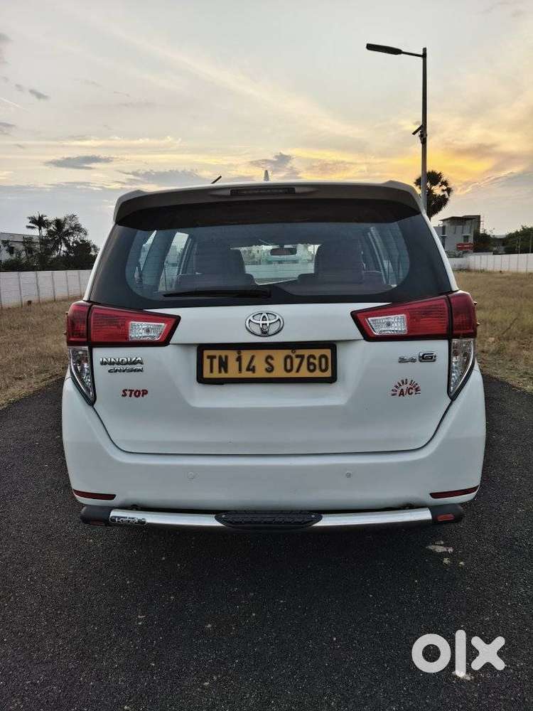 Toyota Innova Crysta 2.4 Vx Mt 8s, 2018, Diesel