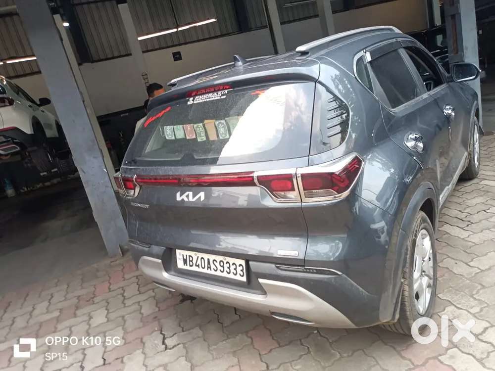 Kia Sonet Grey Colour Imt