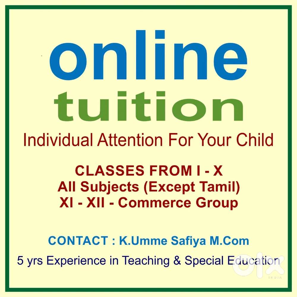 Online tuition