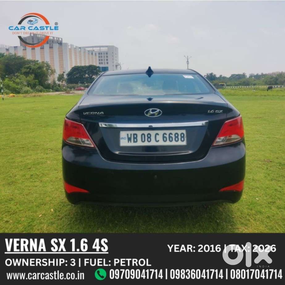 Hyundai Verna [2015-2018] Fluidic 4s 1.6 Vtvt Sx, 2016, Petrol