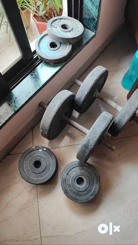 Olx gym weight plates sale