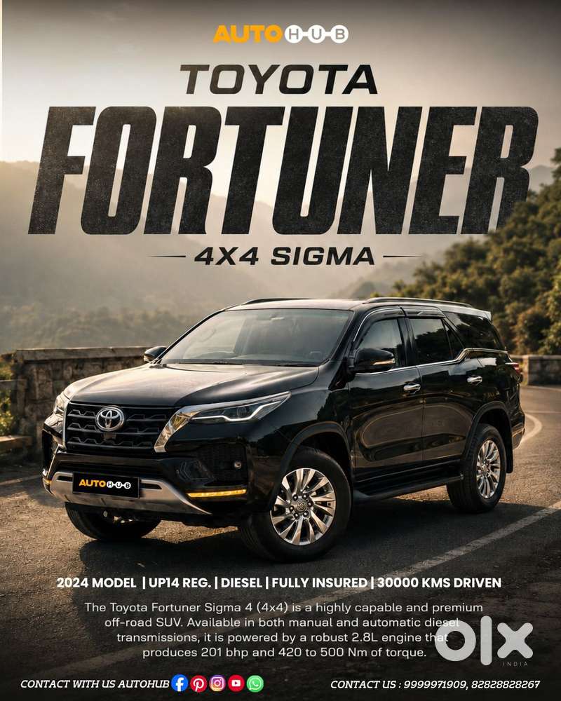 Toyota Fortuner 4x4 At 2.8 Diesel, 2024, Diesel