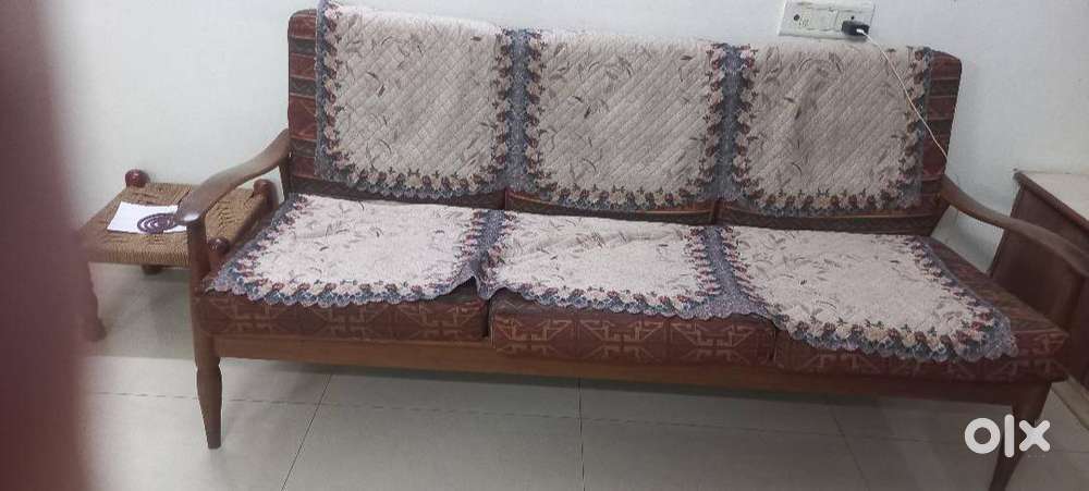 WOODEN SOFA IN VERY GOOD CONDITION
