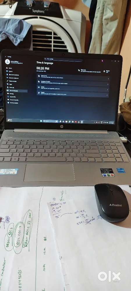HP laptop 15s 512gb 15.6inch