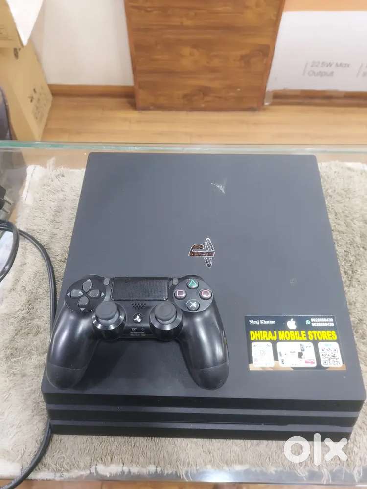 PS 4 Pro 1TB 100% condition offer price at Dhiraj mobile store