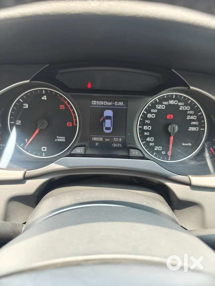 Audi A4 Black Color With Red Mustang Interior Color Rc Valid,