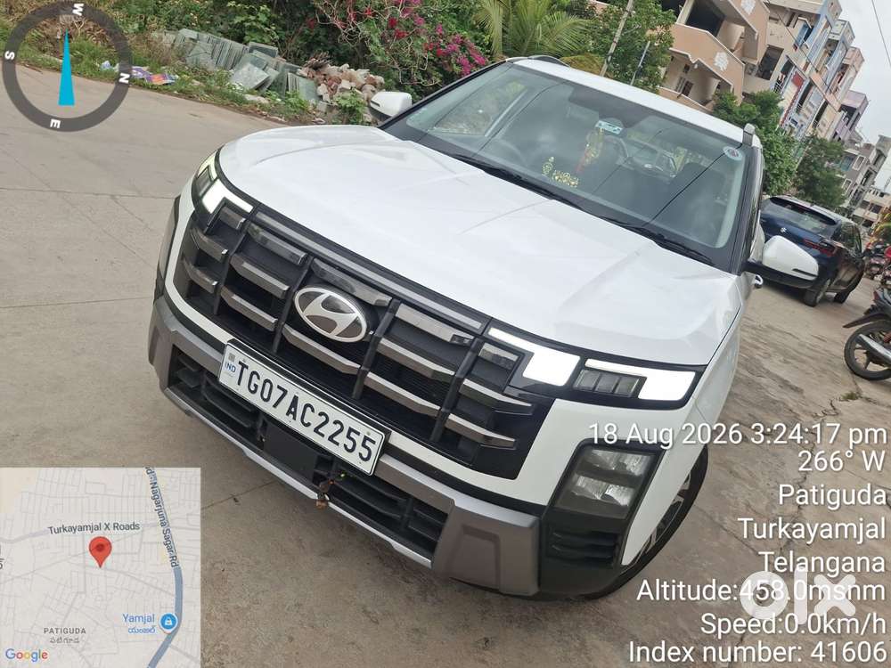 Hyundai Creta Sx 1.5 Petrol Cvt, 2025, Petrol