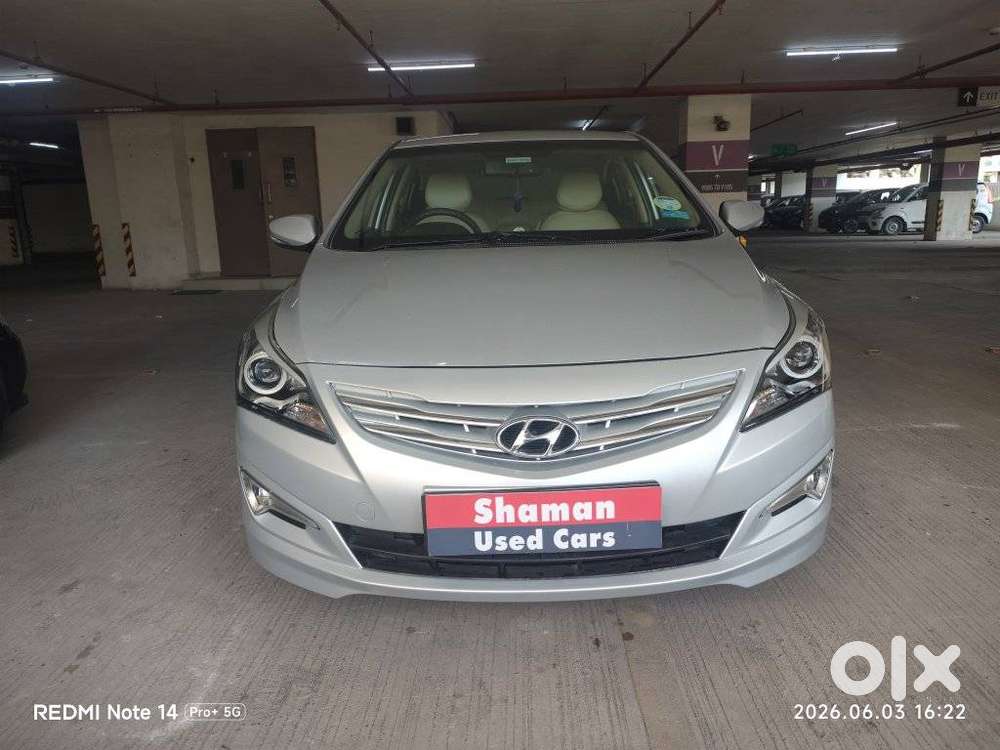 Hyundai Verna 1.5 Sx (o) Petrol Mt, 2015, Petrol