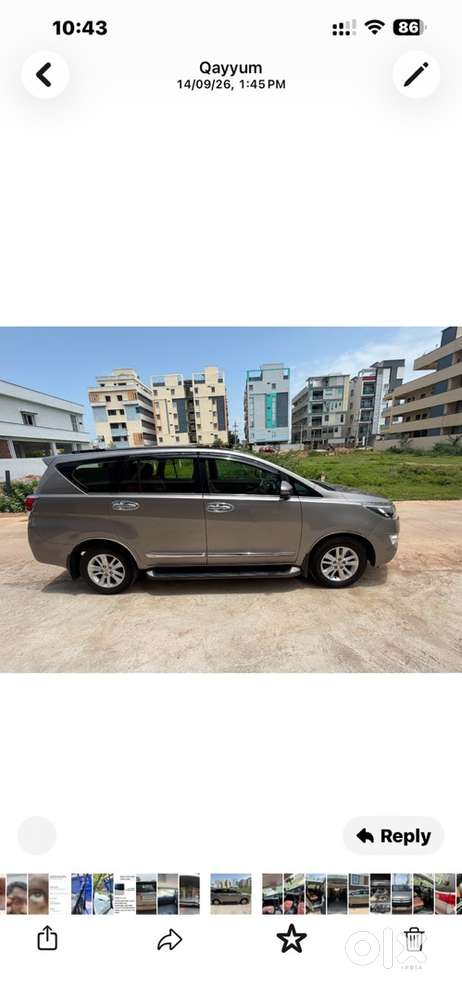 Toyota Innova Crysta 2020