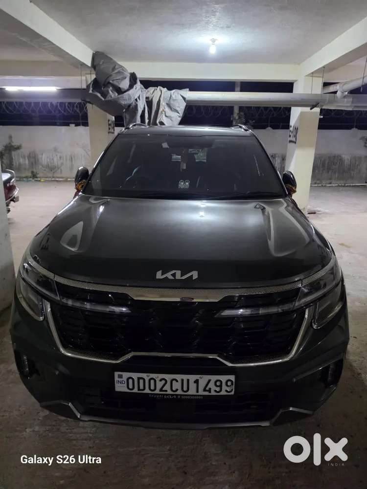 Kia Seltos Pewter Olive 1.5 Turbo Dct Gtx+ 1st Owner