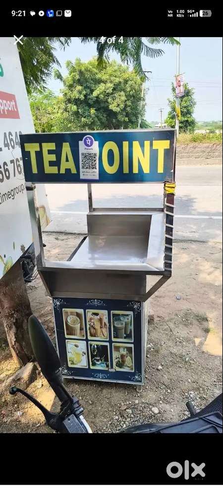 Cafe porpous tea stand