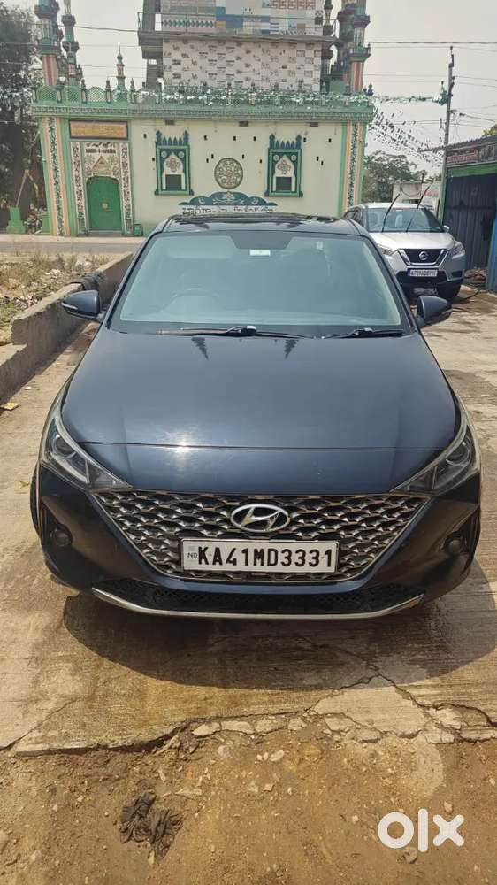 Hyundai Verna 2021 Petrol 77800 Km Driven And Well Maintained