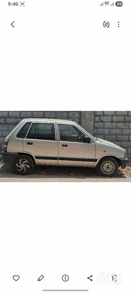 Maruti Suzuki 800 Petrol Manual Control