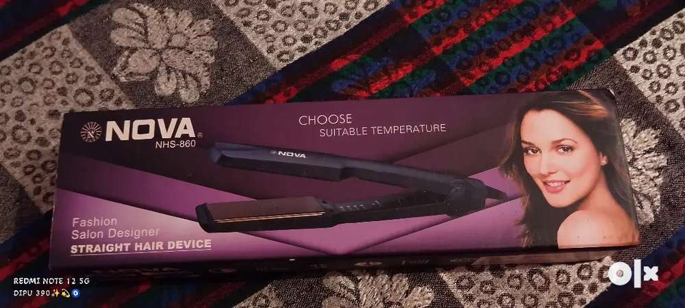 Nova hair straightener top nhs 860