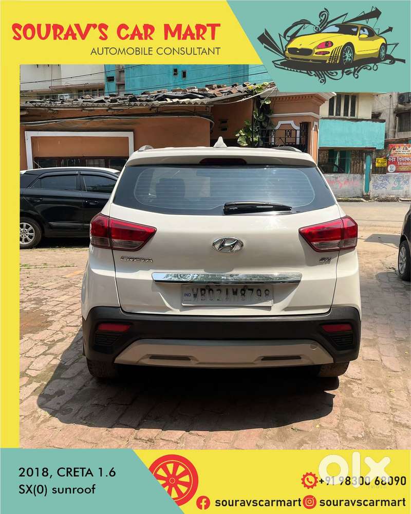 Hyundai Creta 1.6 Sx Plus, 2018, Petrol