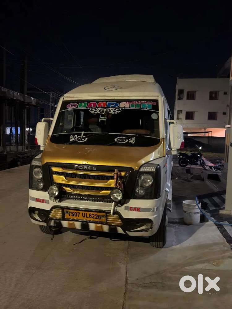 12-seater (driver + 12 Passengers) Tempo Traveller In