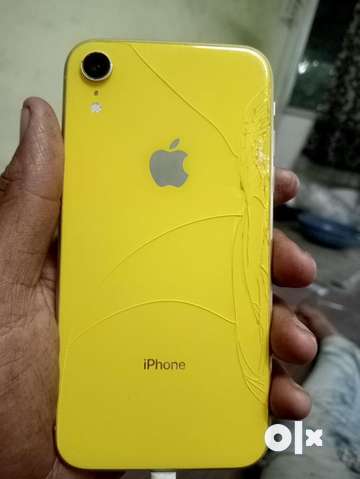 iPhone xr 128 gb Bettary helt 80% yellow calar - Mobile