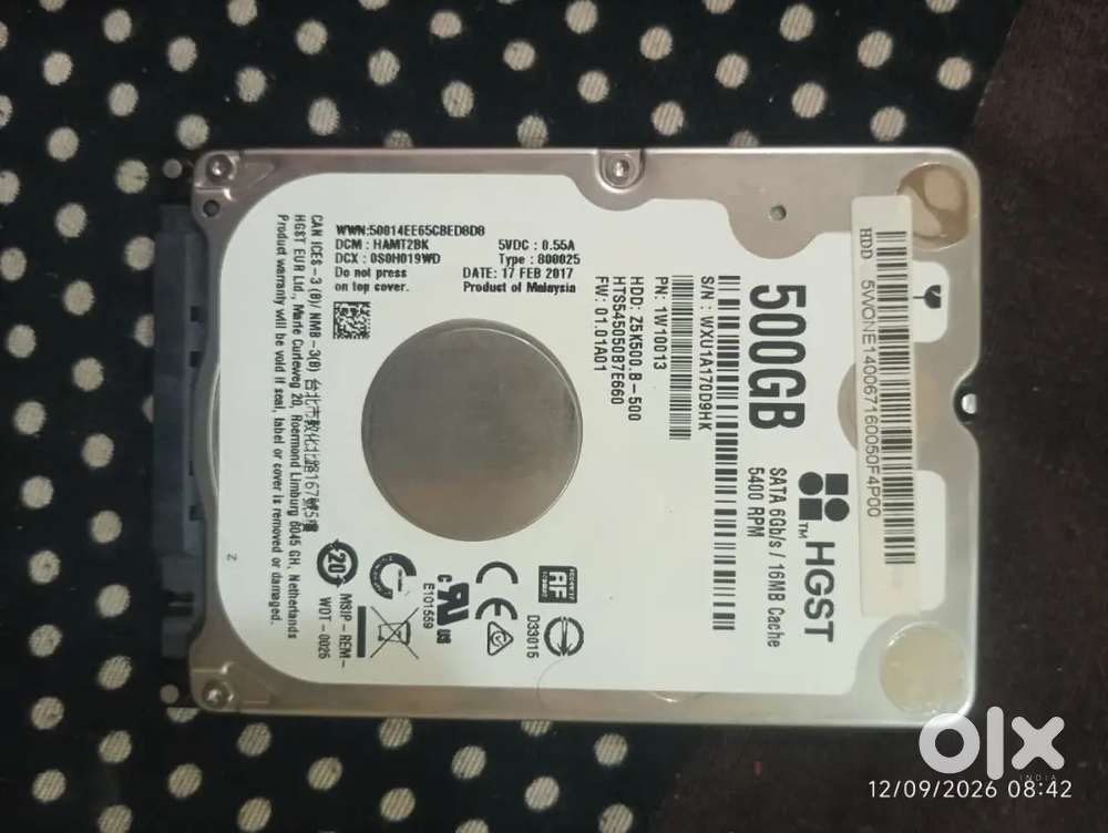 500 GB HDD