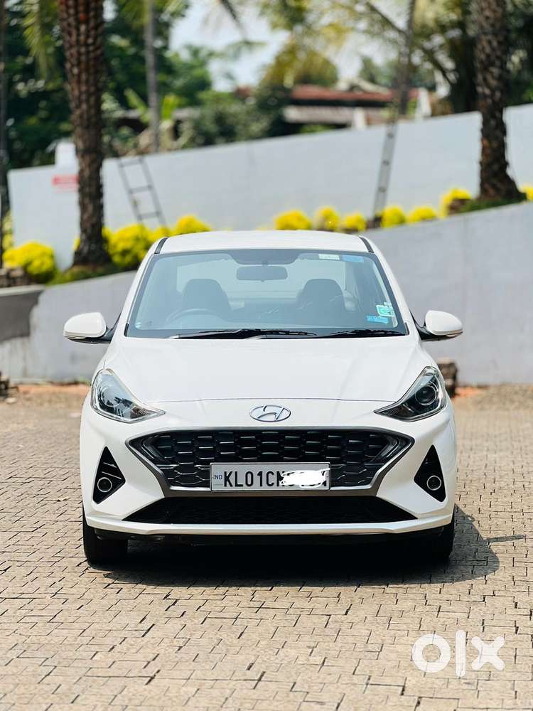Hyundai Aura Sx (o) Manual, 2021, Petrol