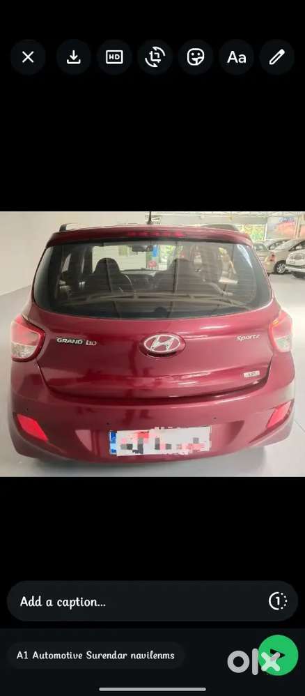 Hyundai Grand I10 Sports 2015 30k Km Driven