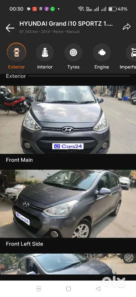 Grand I10 Sportz 1.2 Bsiv