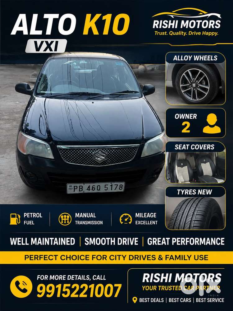 Maruti Suzuki Alto K10 Vxi, 2014, Petrol