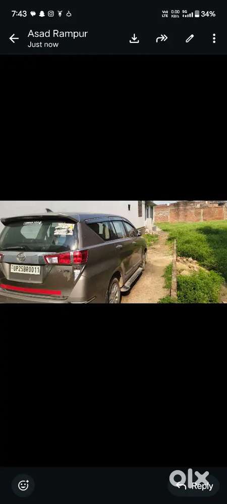 Innova Crysta In Good Condition L