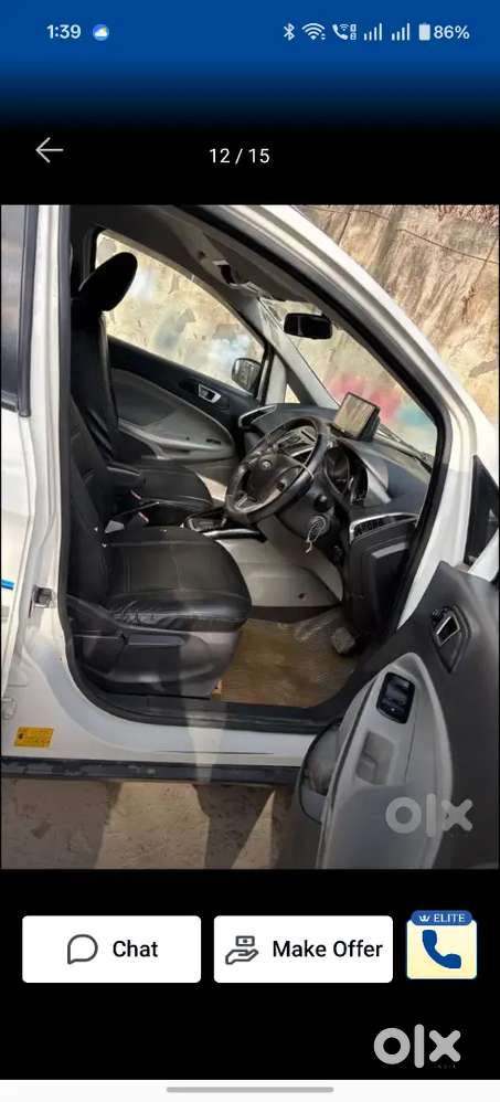 Ford Ecosport 2014 Petrol 1.80lakh Se Kam Nahi Hoga